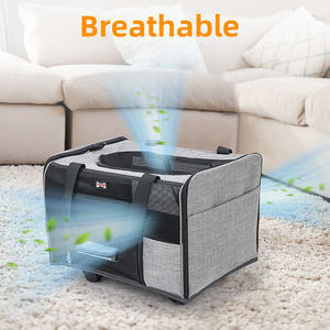 Haddeleme çift kedi ve tekerlekler ile büyük köpek taşıyıcı yavru ve tavşanlar için katlanabilir Pet seyahat dişli - Product Image 5