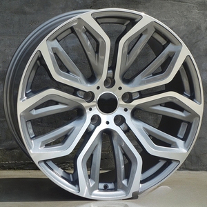 Jantes en alliage de 20 pouces pour voiture, jantes en acier, adaptées à la BMW X5 et à la BMW X6, avant et arrière, 5x120, adaptées pour BMW - Product Image 2