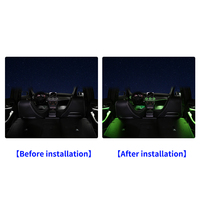 Accessoires de voiture Turbine Led Feux d'ambiance pour Mercedes Benz GLA W156 2015 ~ 2019