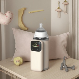 Calentador de Biberones Portátil Eléctrico Inalámbrico Personalizado, Recargable por USB, Calentamiento Rápido, para Viajes, Alimentación de Bebés - Product Image 3