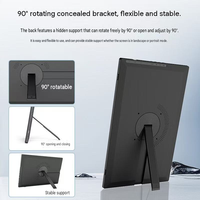 Moniteur portable sans fil de 15,6 pouces avec batterie intégrée de 4000 mAh, écran externe de voyage pour ordinateur portable et téléphone