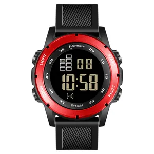 OEM özel Mingrui 8106GH hediye spor kol saati su geçirmez elektronik dayanıklı iş takvimleri erkekler için dijital saatler