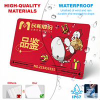 Tarjetas de PVC Personalizadas con NFC para Negocios, de Lujo, de Alta Gama, con Impresión a Doble Cara, RFID, Inteligentes, para Identificación o Crédito, con Chip y Banda Magnética