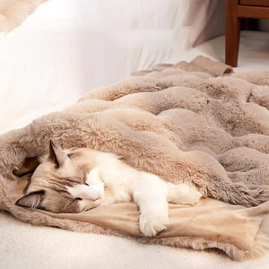 SUREWALHOME Lit pour animaux personnalisé avec couverture, <span class=keywords><strong>vente</strong></span> en gros, lit épais pour chien et chat, meilleures ventes, niche pour <span class=keywords><strong>chiot</strong></span> et chat à poser au sol - Product Image 3