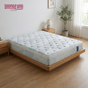 Colchón Híbrido OEM Factor LOONGFUNG Envasado al Vacío para Muebles de Dormitorio de Casa y Hotel con Resortes Ensacados y Espuma Viscoelástica Ecológica - Product Image 2