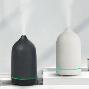 Humidificadores de vapor de 100ML, difusor de aceites esenciales de piedra, difusores de aromaterapia ultrasónicos de cerámica