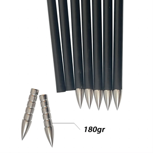 Flèches en carbone pur Archery Versus 23, tiges de 8 mm de diamètre intérieur, rectitude de 0,001 pour tir à l'<span class=keywords><strong>arc</strong></span> à l'<span class=keywords><strong>arc</strong></span> composé, flèches de tir sur <span class=keywords><strong>cible</strong></span> - Product Image 6