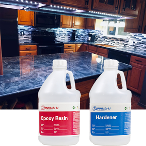 Самовыравнивающиеся эпоксидные клеи и уплотнители, прозрачные эпоксидные художественные материалы из смолы, эпоксидная смола для столешницы - Product Image 2
