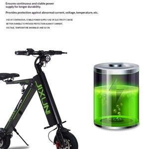 Vélo électrique multifonctionnel 36V 300W, scooter pliable pour adultes, vélo électrique de ville 8 pouces, scooter électrique au lithium 30 km - Product Image 5