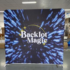 염료 승화 장력 직물 휴대용 사진 부스 배경 스탠드 베갯잇 부스 커버 커튼 풍선 부스 사용하기 쉬운 - Product Image 4