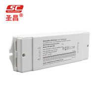 Driver LED SURETRON 60W intelligent et mince, à courant constant, dimmable par Triac, pour éclairage de jardin
