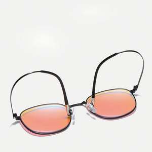 Gafas Correctivas para Daltonismo en Rojo y Verde para Hombre y Mujer, Montura Redonda de Metal, Gafas para Deficiencia de Visión Cromática, Moda 2025 - Product Image 5