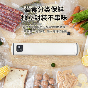 Vacuum Food Sealer 30 Cm Dry And Moist Modes Household Electric Plug In Sealing Machine For Freshness Preservation - Product Image 1