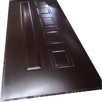 Peau de porte HDF moulée en bois naturel de 2,7 mm et 3 mm, revêtement de porte HDF mélaminé pour intérieur