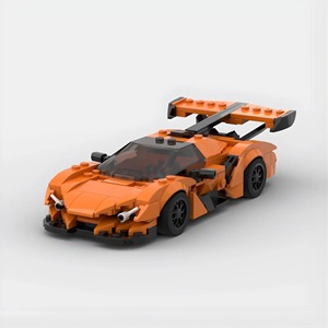 Ensemble de blocs de construction en plastique personnalisés pour voiture de sport de luxe, modèle <span class=keywords><strong>DBS</strong></span> <span class=keywords><strong>GT</strong></span>, pour collectionneurs et présentation, cadeau pour les passionnés d'automobiles - Product Image 3