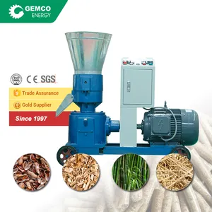 Stable performance Waste newspaper coffee shell biomass wood pellet making machine