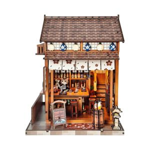 Kit de bricolage sur le thème du Japon pour créer un coin lecture et une maison miniature - Kit complet de maison miniature à construire soi-même pour une présentation et une décoration créatives - Product Image 4