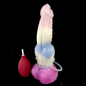 Produits pour adultes sexy de <span class=keywords><strong>23</strong></span> <span class=keywords><strong>cm</strong></span>, gelée de mer fantastique, magasin de produits pour adultes, gode monstre qui éjacule, pénis en caoutchouc pour femme - Product Image 3