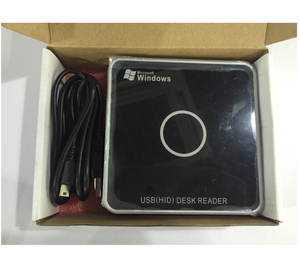 UHF เครื่องอ่านเดสก์ท็อป USB RFID แบบมินิพร้อมฟังก์ชันปลั๊กแอนด์เพลย์ราคาดี - Product Image 1
