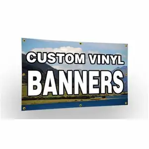 Promotional Banners Vinyl Fabric Picture Print Advertisement Custom Banner Class Printing Holiday Hanging Wall Banner