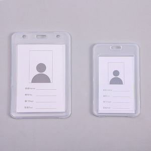New Fashion Detachable Neck Lanyard Transparent Plastic <b>ID</b> Card Name Tag Stylish Badge <b>Holder</b> Custom Logo Portable Accessory - Product Image 5
