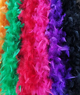 Rosa bufanda Turquía pluma Boa DIY artesanía ropa traje baile vestido Cosplay accesorio para el hogar fiesta Navidad decoración teñida