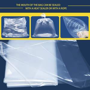 Sacs en rouleau en plastique PE transparents, écologiques et recyclables, avec logo/design personnalisable pour le stockage alimentaire et l'emballage de vêtements - Product Image 3