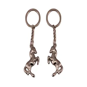 manufacturers Cheap Custom your logo enamel Keyring 3d horse metal Keychain