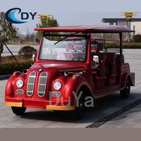 Véhicule tout-terrain à batterie lithium, buggy des dunes électrique convertible, voiture électrique classique vintage pas chère pour 8 personnes