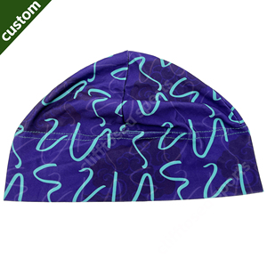 Berretti Personalizzati in Raso Stampato con Teschio e Dreads per Uomo, Cappelli Semplici Multicolore OEM di Alta Qualità - Product Image 4