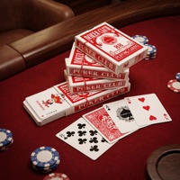 Jeu de cartes à jouer en papier personnalisé, finition lisse, 88 cartes, rouge, pour club de poker, durable, écologique, avec boîte en papier et coins arrondis