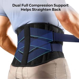 High Quality Medical Waist Support <b>Brace</b> Breathable <b>Back</b> Belt Hot Pressed Lumbar Comfortable Protection - Product Image 3