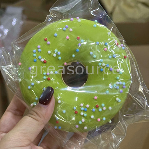 Cake Doughnut Model Surface Decoration Dark Chocolate White Sugar Beads <b>Smoothly</b> <b>Brush</b> Sprinkled Healing Desserts Homemade Bake - Product Image 4