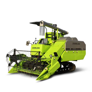 Mini moissonneuse-batteuse Machine haute productivité outil agricole entraîné par tracteur pour riz blé maïs arachide engrenage d'ensilage - Product Image 5