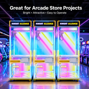 Máquina de grúa de peluches a precio de fábrica para centro de juegos recreativos, máquina de juegos operada con monedas, máquina de entretenimiento en venta - Product Image 3