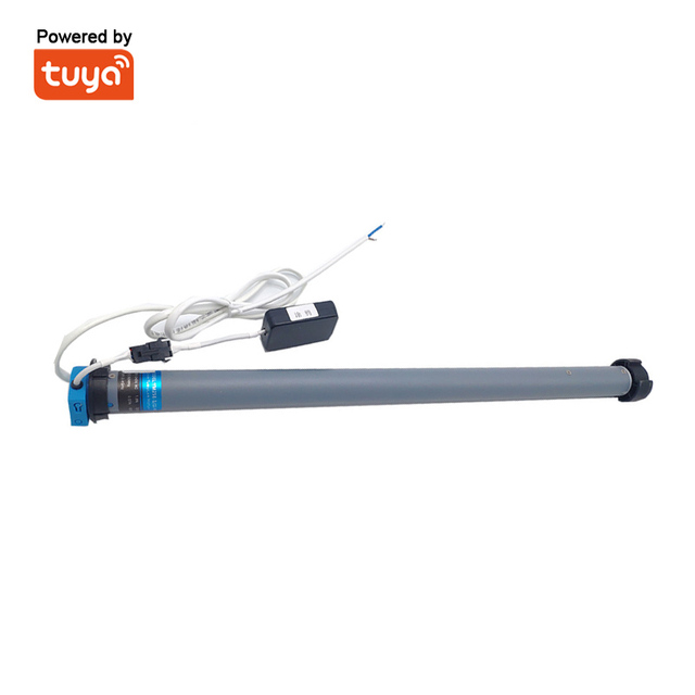 LEDEAST Tuya WIFI Electric Roller Shutter Motor Remote Voice Control 25mmTuya WiFi Wired Tubular Motor