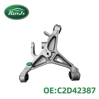 RuvJs Accessoires automobiles Bras de suspension inférieur C2D42388 C2D42387 Bras de suspension inférieur gauche et droit arrière pour Jaguar XF XJ S-TYPE