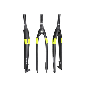 Carbono de disco de freno frente mosso grava mtb tenedor 26 29er rígido <span class=keywords><strong>horquilla</strong></span> bicicleta sepeda bicicleta de montaña cono 27,5 pulgadas rockshox tenedor - Product Image 2