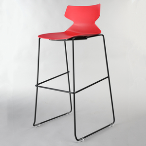 <span class=keywords><strong>Tabouret</strong></span> haut certifié ANSI/BIFMA avec structure en acier, assise en plastique, design contemporain, durable, écologique, mobilier commercial - Product Image 4