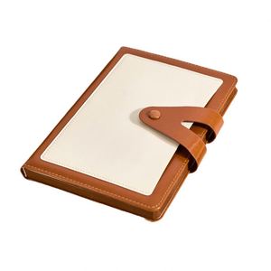 Hand-drawn Printed Imitation Leather <b>A5</b> Notebook with 100 Sheets for College Students and Business Office Meetings-Gift <b>Notepad</b> - Product Image 1