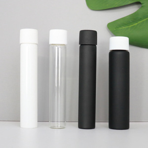 Tube en verre personnalisé résistant aux enfants, mat, transparent, coloré, de qualité alimentaire, avec bouchon CR - Product Image 2