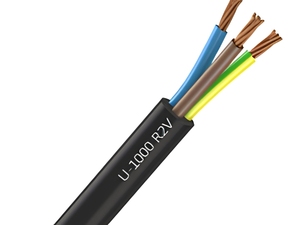 Câble d'alimentation basse tension U-<span class=keywords><strong>1000</strong></span> <span class=keywords><strong>R2V</strong></span> 0.6/1kV en cuivre XLPE PVC 1.5240mm2 NF C32-321 pour centrale électrique, câblage industriel fixe CE - Product Image 3