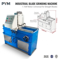 Machine à aiguiser les couteaux industriels 1,1 kW, aiguiseur de lames polyvalent pour couteaux droits