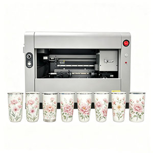 bibo Small Rotary UV Ink Bottle <b>Printer</b> HH-DT7 Tumbler <b>Cup</b> Water Bottle Custom Print Automatic Fast Ceramic/Glass/Metal/Plastic - Product Image 4