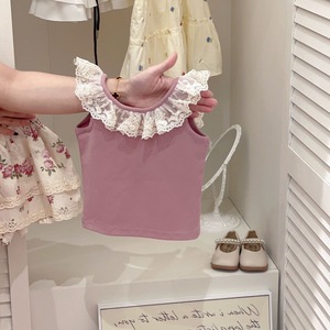 Set di pantaloncini per <span class=keywords><strong>bambina</strong></span>, t-shirt senza maniche Summer Times, pantaloncini con stampa di anguria/fiori, abiti per bambine - Product Image 3