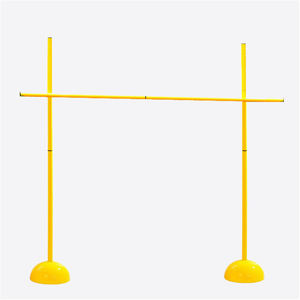 Hurdles d'athlétisme réglables, écologiques et durables en PP orange, cônes d'entraînement et poteaux d'agilité - Product Image 5