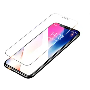 乐义9h手机保护膜0.33毫米2.5D透明透明屏幕保护钢化玻璃，适用于iphone 14 15 pro max