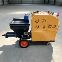 Machine de pulvérisation de coulis haute performance avec structure de pompe étanche pour le remplissage des fissures dans les travaux de construction