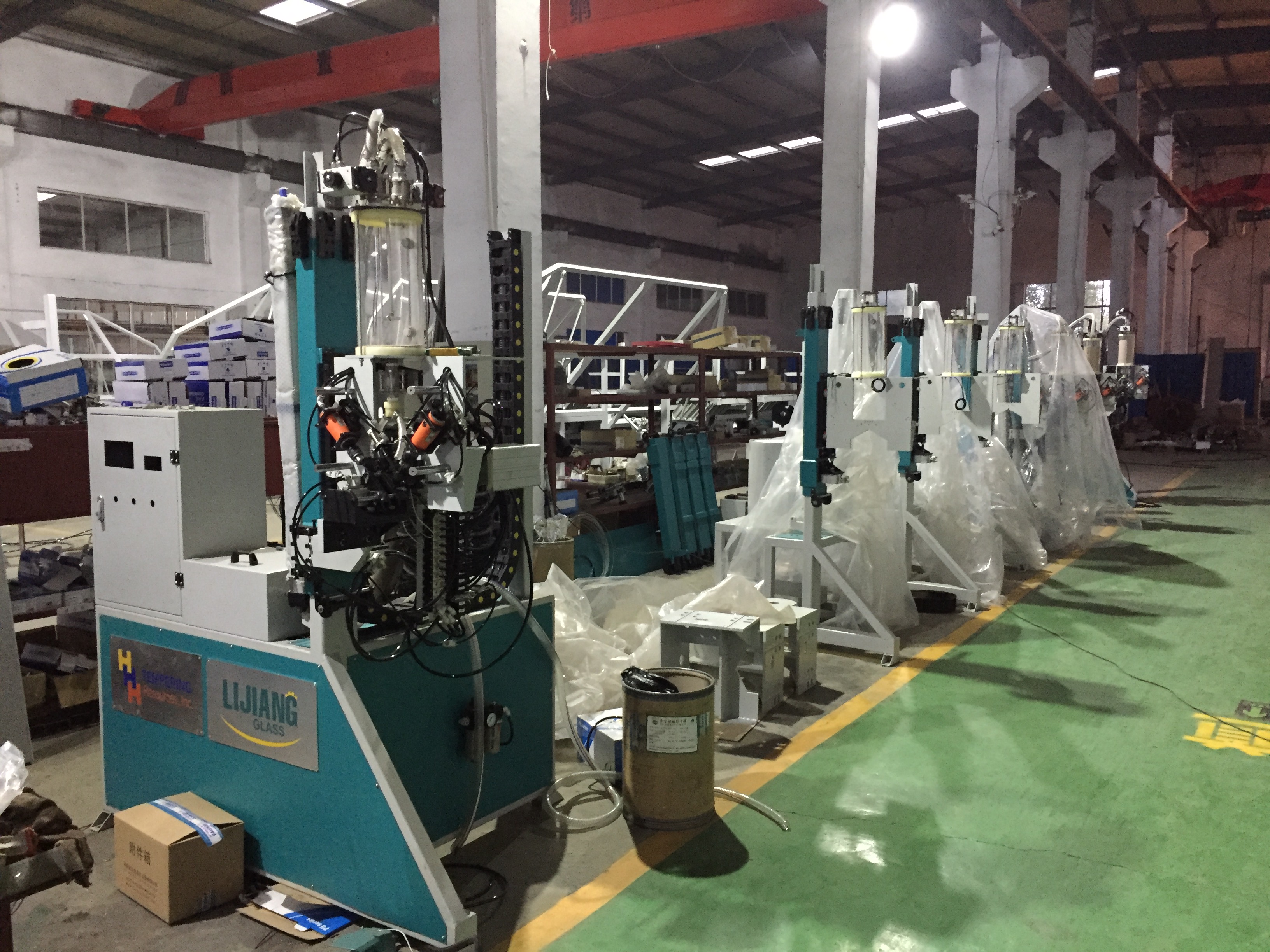 PLC Automatic Butyl Extruder Machine For Insulating Glass