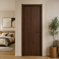 Portes intérieures insonorisées et imperméables de haute qualité, populaires en Israël, en WPC pour la conception de maisons
